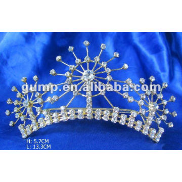 Diamant-Braut-Tiara-Kamm (GWST12-073)